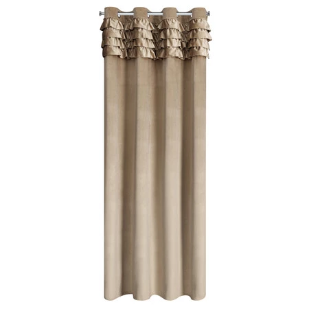 ZASŁONA GOTOWA ERIN 140 X 250 CM CIEMNOBEŻOWY