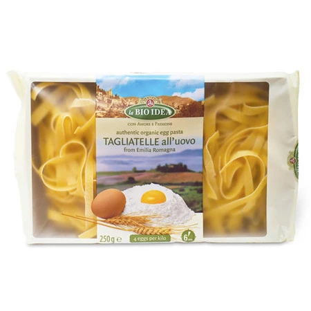 MAKARON TAGIATELLE JAJECZNY BIO 250 g - LA BIO IDEA