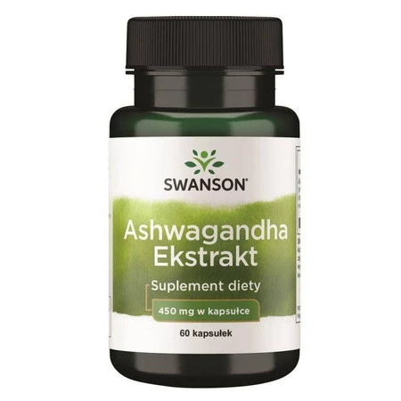 Swanson Ashwagandha Extract 450 Mg 60 kaps.