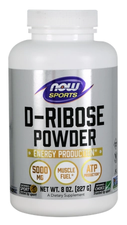 NOW FOODS D-Ribose Powder - Ryboza (227 g)