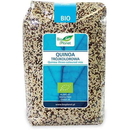 QUINOA TRÓJKOLOROWA BIO 1 kg - BIO PLANET