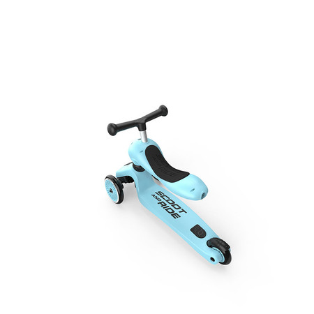 SCOOTANDRIDE Highwaykick 1 2w1 Jeździk i hulajnoga 1-5 lat Blueberry