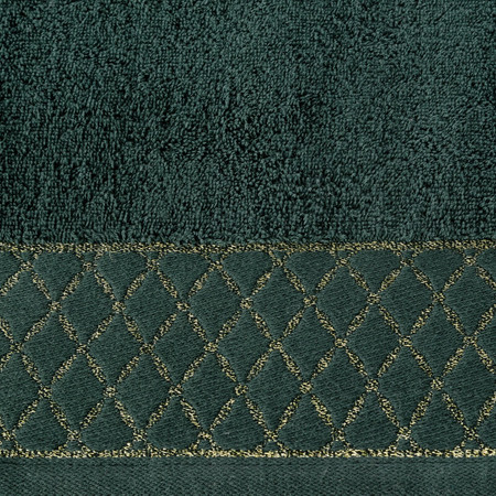 Ręcznik Layla (07), 50 x 90 cm, Ciemnozielony