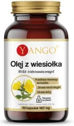 Yango Olej z wiesiołka + Witamina E - 60 kaps.