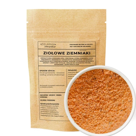Ziołowe ziemniaki przyprawa 40g ZIELARZPOLSKI.PL