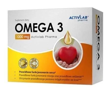 ACTIVLAB PHARMA OMEGA 3 1000mg 60 kaps.