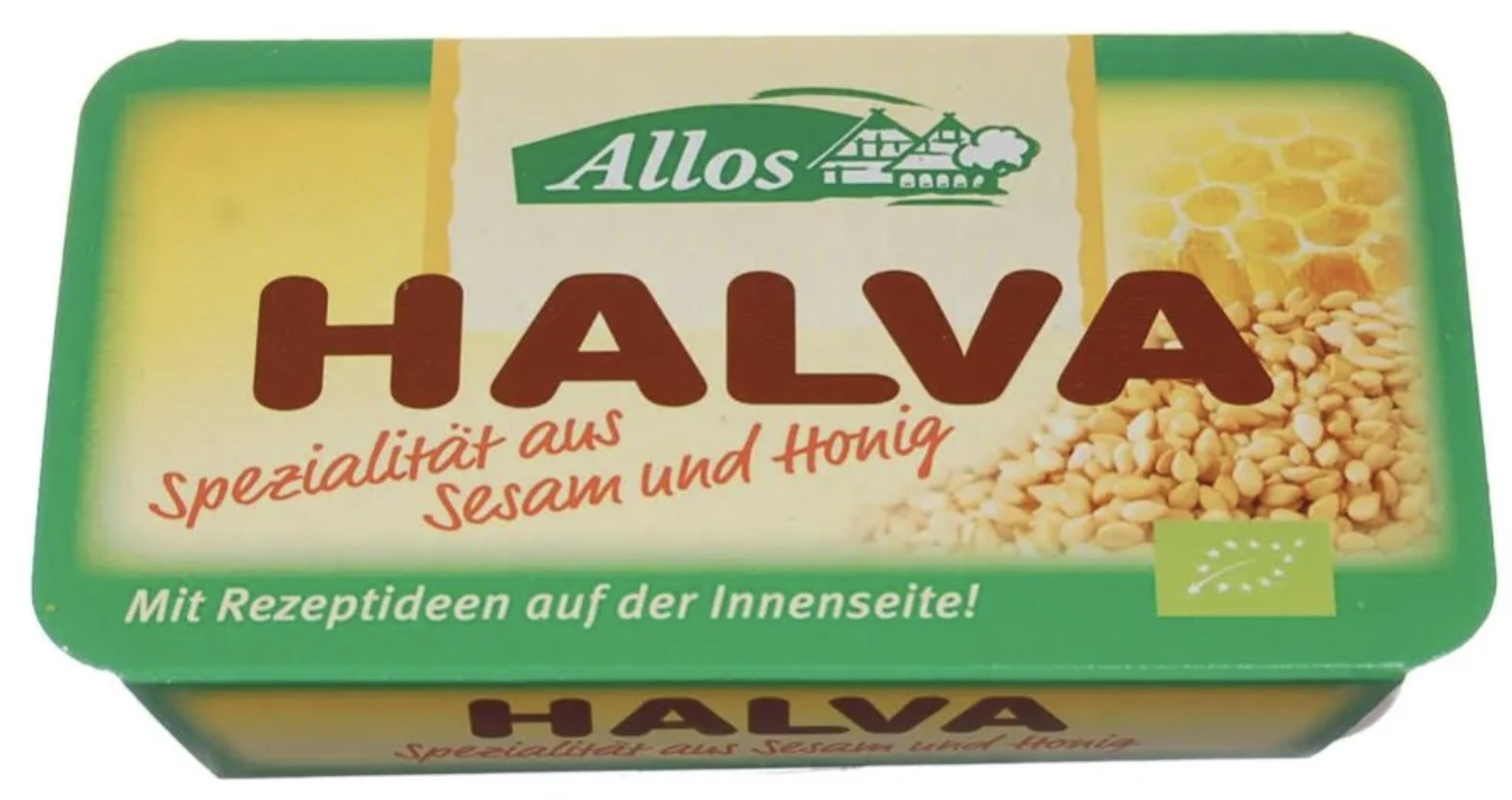 Allos − Chałwa miodowa BIO − 75 g - Nabea.pl