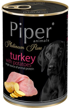 Dolina Noteci PIPER Animals PURE Indyk Ziemniaki 400g