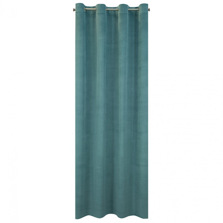 ZASŁONA GOTOWA MILO 140 X 250 CM TURKUSOWY