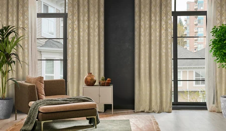 ZASŁONA GOTOWA ARETA 140 X 250 CM BEŻOWY