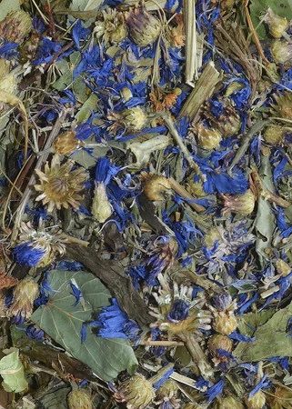 KORONA NATURY Paśnik ziołowy Bławatek dla Świnki Morskiej 70g