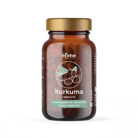 EFIME Kurkuma i piperyna 60 k