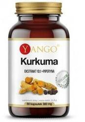 Yango Ekstrakt Kurkuma + Piperyna 60 kaps.