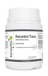 KENAY Resveratrol Trans zmikronizowany na wsparcie układu sercowo-naczyniowego i ochrony antyoksydacyjnej organizmu 300 kaps.