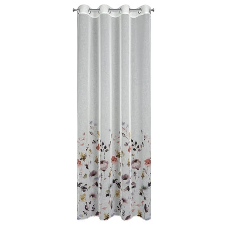 ZASŁONA GOTOWA D91 LAVIN 140 X 250 CM BIAŁY