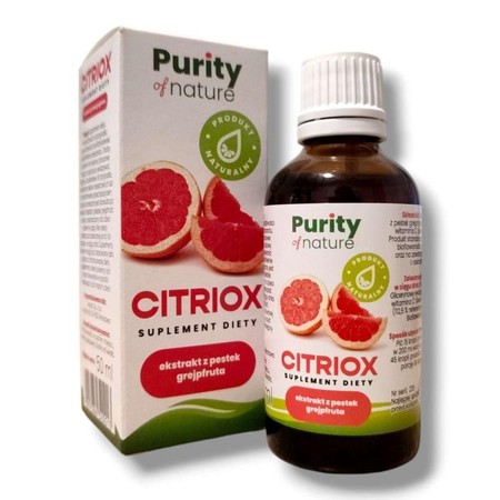 Citriox Ekstrakt z Pestek Grejpfruta na wsparcie odporności 50 ml