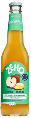 Zeho Lemoniada jabłko-ananas BIO 330 ml
