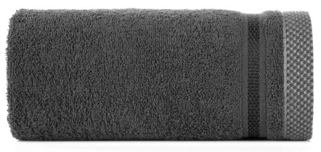 Ręcznik Abbie (05), 30 x 50 cm, Stalowy