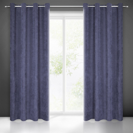 ZASŁONA GOTOWA JULIE 140 X 250 CM GRANATOWY