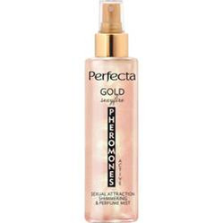 Pheromones Active perfumowana mgiełka do ciała Gold Sexyfire 200ml