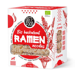 Diet Food − Makaron gryczany ramen bezglutenowy BIO − 280 g