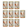 Zestaw 10x DOG'S LOVE BIO RIND - ekologiczna wołowina z ryżem, cukinią i jabłkiem (400g)
