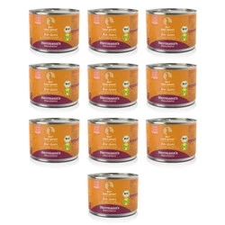 Zestaw 10x HERRMANN'S Selection Cat Bio Gans - bio gęsina (200g)
