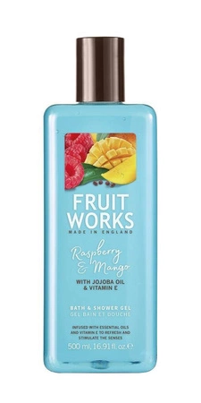 Fruit Works Bath & Shower Gel żel pod prysznic Raspberry & Mango 500ml
