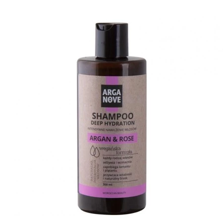 Arganove Szampon Argan i Róża Vege 300 ml