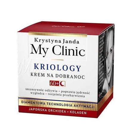 My Clinic Kriology krem na dobranoc 60+ Japońska Orchidea & Kolagen 50ml