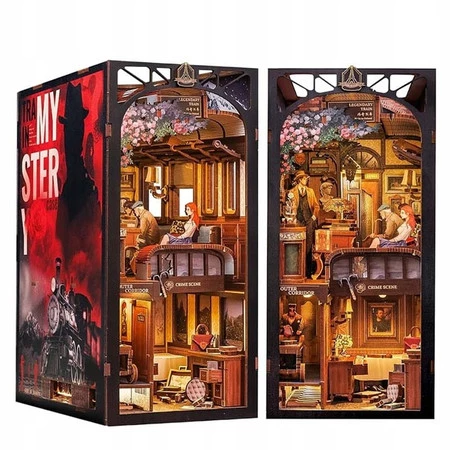 Habarri Book Nook DIY Zagadka Orient Expressu