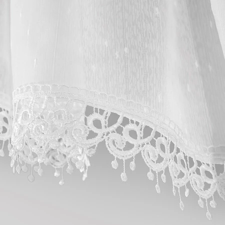 FIRANA GOTOWA DAGMARA-4 400 X 65 CM BIAŁY