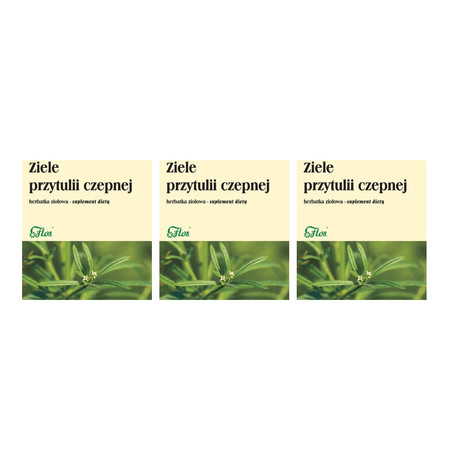 Zestaw: 3x Flos Ziele Przytulii Czepnej 50 g