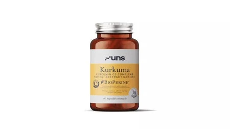 UNS Kurkumina + Bioperine 60 vege kaps.