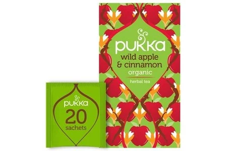 Pukka — Wild Apple Cinnamon, organiczna herbata — x20