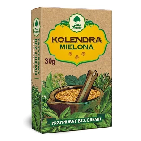 Dary Natury − Kolendra mielona − 30 g