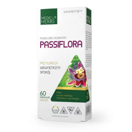 Medica Herbs Passiflora na odprężenie 60 kaps.