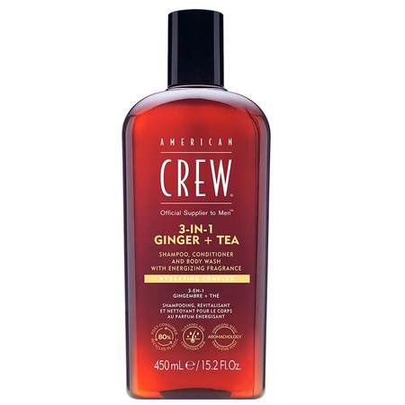 3-in-1 Ginger + Tea szampon odżywka i żel do mycia ciała 450ml