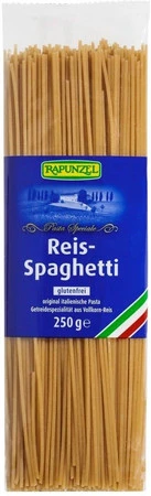 Rapunzel − Makaron ryżowy razowy spaghetti bezglutenowy BIO − 250 g