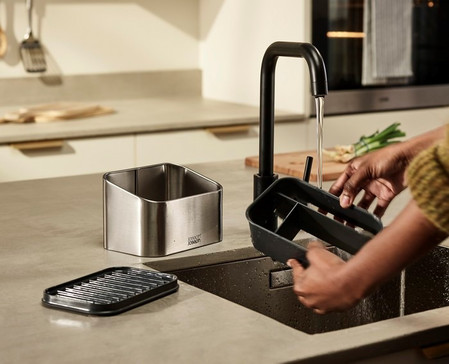 JJ-Organizer do zlewu Stainless Steel