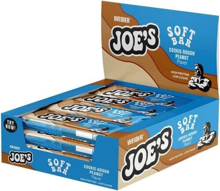 Joe's Soft Bar baton proteinowy 12 szt. x 50g smak ciasteczko z orzechem