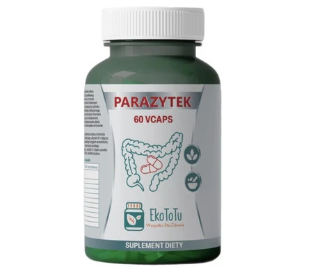 EkoToTu Parazytek ekstrat roślinny 60 kaps.