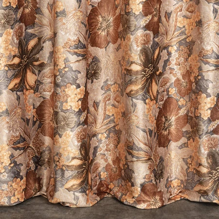 ZASŁONA GOTOWA DIANA 140 X 250 CM RUDY