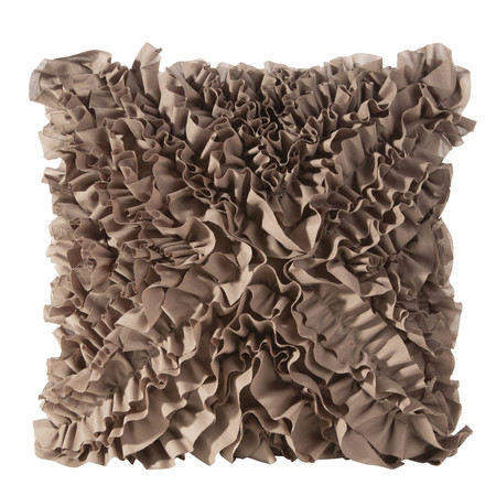 POSZEWKA MIRENA 45 X 45 CM CIEMNOBEŻOWY