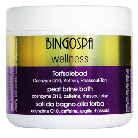 Bingospa Solanka Borowinowa Z Q10 I Kofeiną 600 G