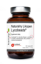 KENAY Naturalny Likopen Lycobeads na wsparcie ochrony antyoksydacyjnej i zdrowia skóry 60 kaps.
