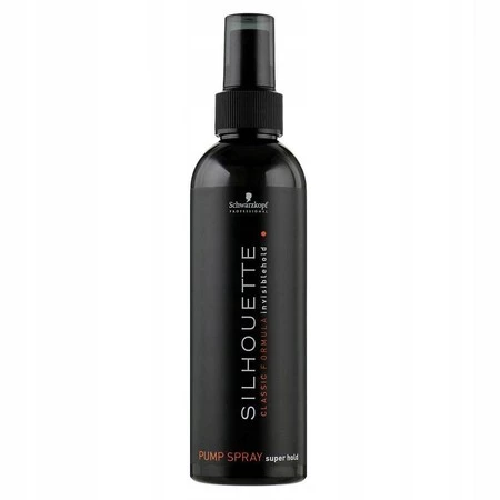 Silhouette Super Hold Pumpspray bardzo mocno utrwalający lakier do włosów w atomizerze 200ml