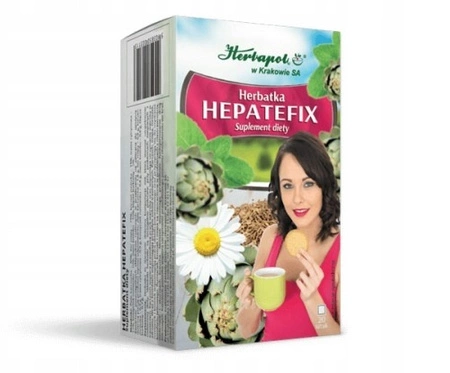 Herbapol – Herbatka Hepatefix, torebki – 2 g x 20