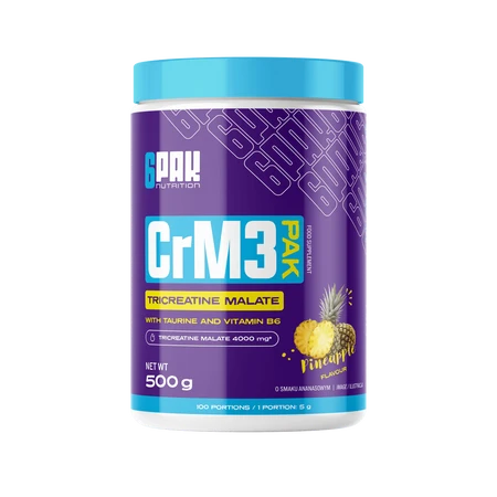 6PAK CrM3 PAK 500g JAR PINEAPPLE