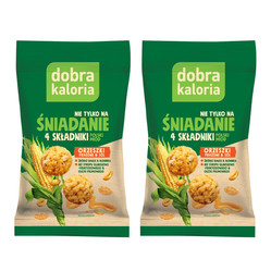 Zestaw: 2x Kulki śniadaniowe orzeszki prażone & sól 32 g
